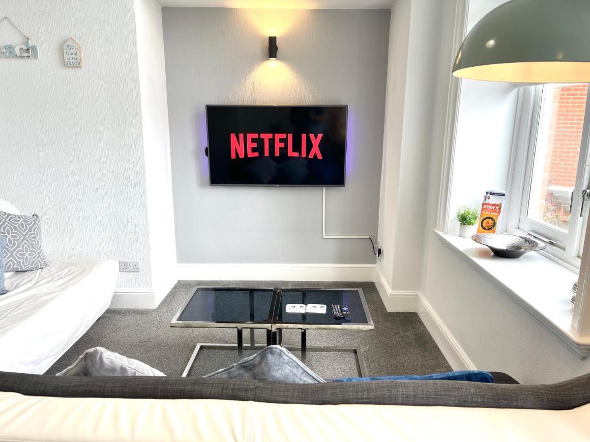 Modern Family Apartment Free Parking And Gym By Beach Bournemouth Kültér fotó